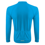 Men's Swift Blue Long Sleeve Jersey Back