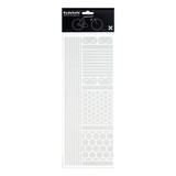 RydeSafe Reflective White Sticker
