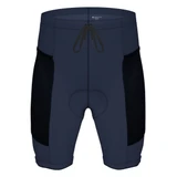 Navy Gel Touring Padded Cycling Short Front View