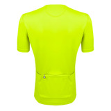 All Day Cargo Cycling Shirt Safety Yellow Back