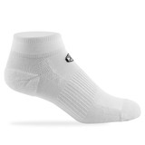 Coolmax Cycling Socks | 1" Low Rise | Made in USA White side