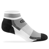 Coolmax Cycling Socks | 1" Low Rise | Made in USA Grey side