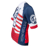 Great Allegheny Passage Trail Jersey | Patriotic -  Left Side