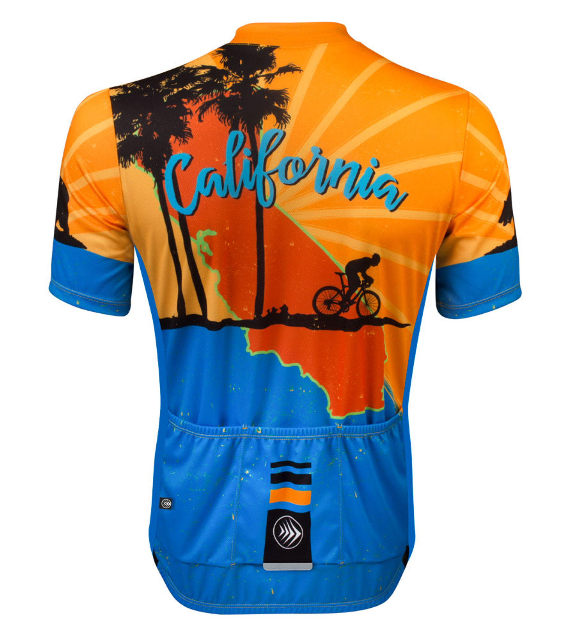 Los Angeles Cycling Jersey | USA States Cycling Jerseys L