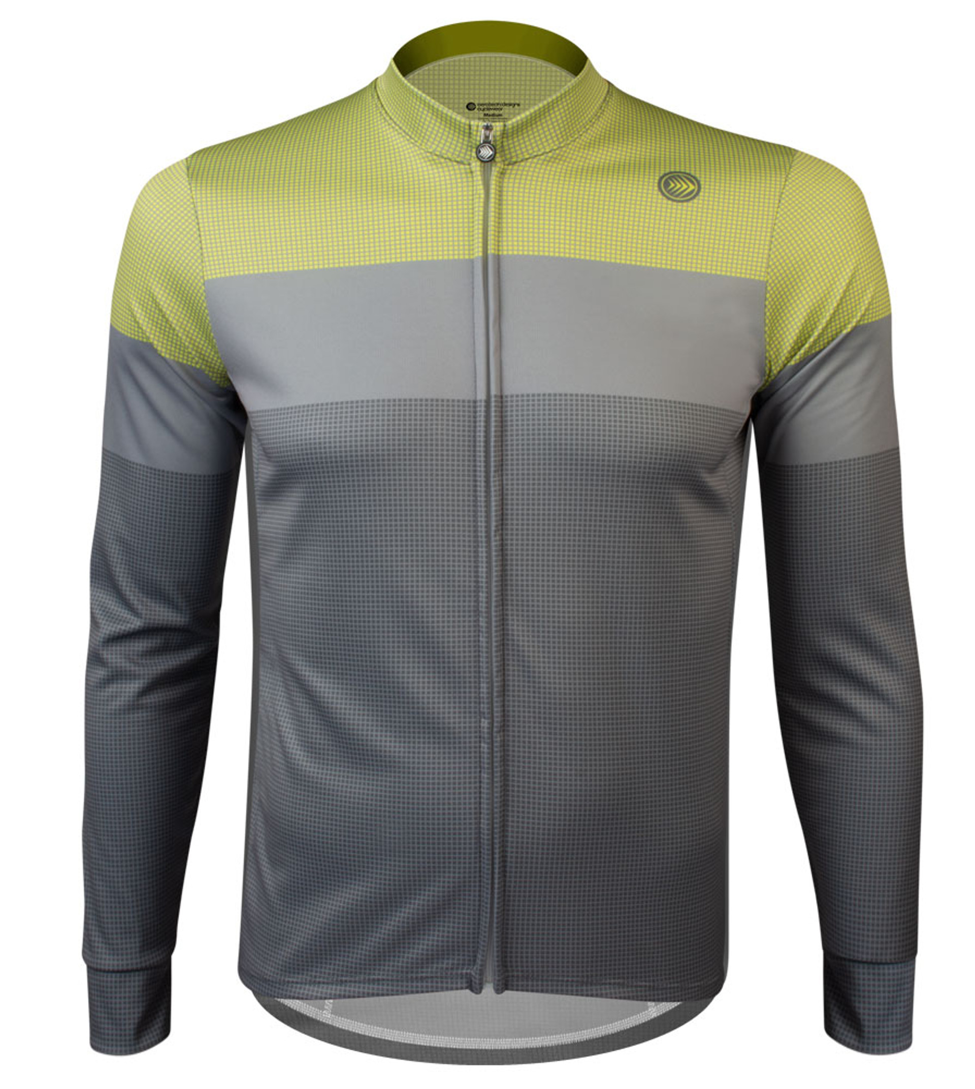 Men's Zenith Cycling Jersey | Long Sleeve Sprint Fit | Aero Tech