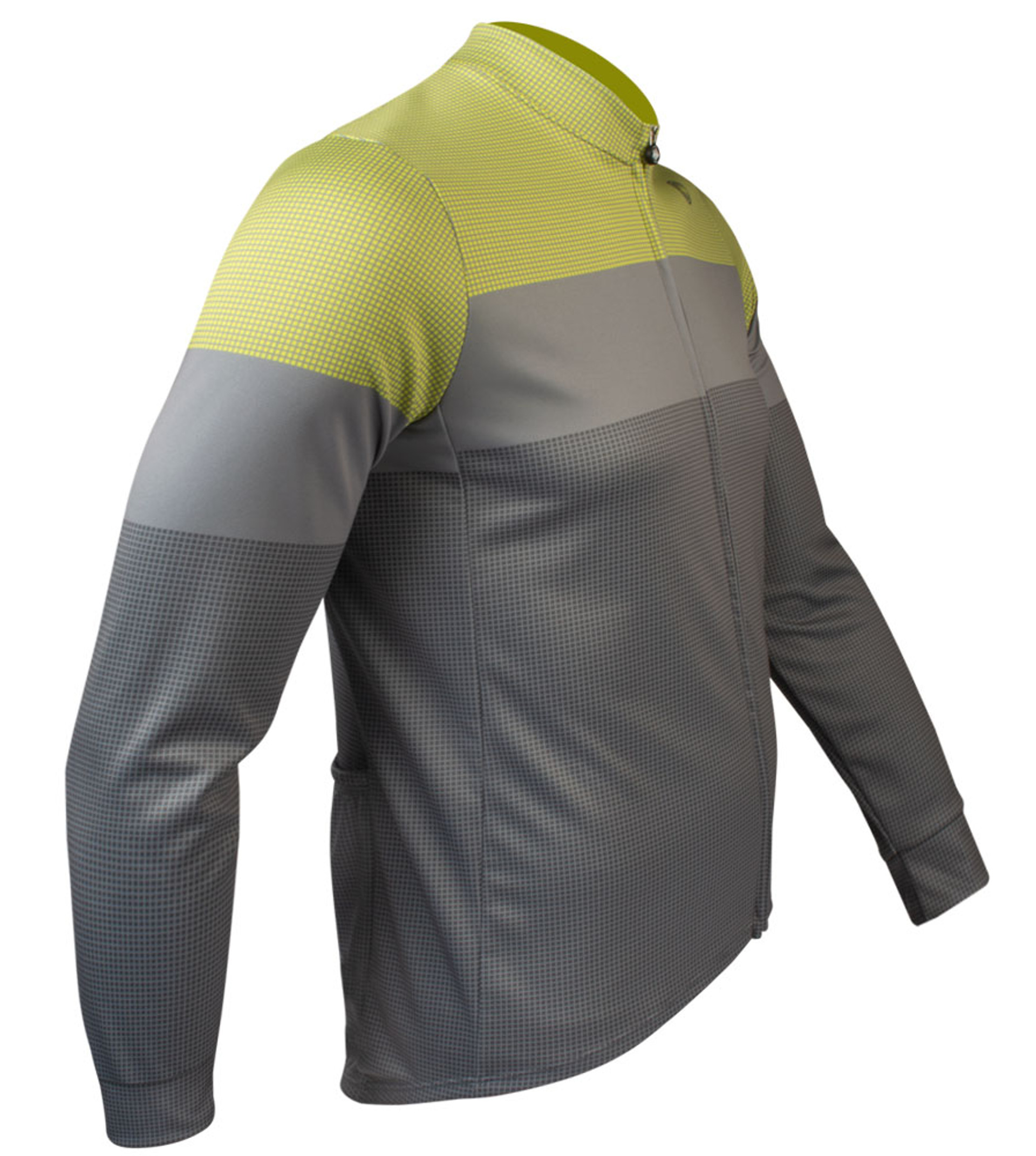 Men's Zenith Cycling Jersey | Long Sleeve Sprint Fit | Aero Tech 