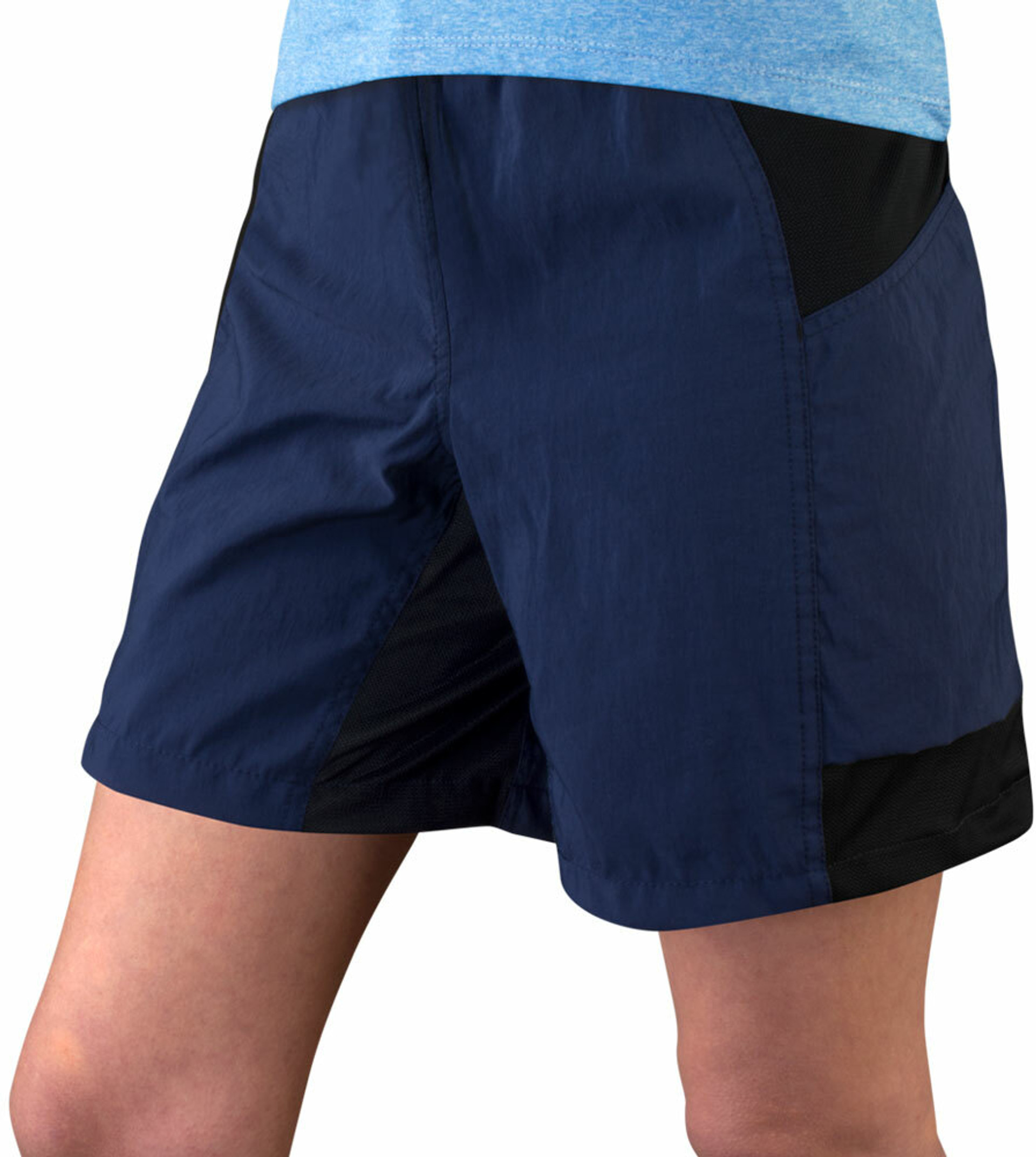 Women's USA MTB Shorts | Mountain Bike Shell with Built-in Padded Liner