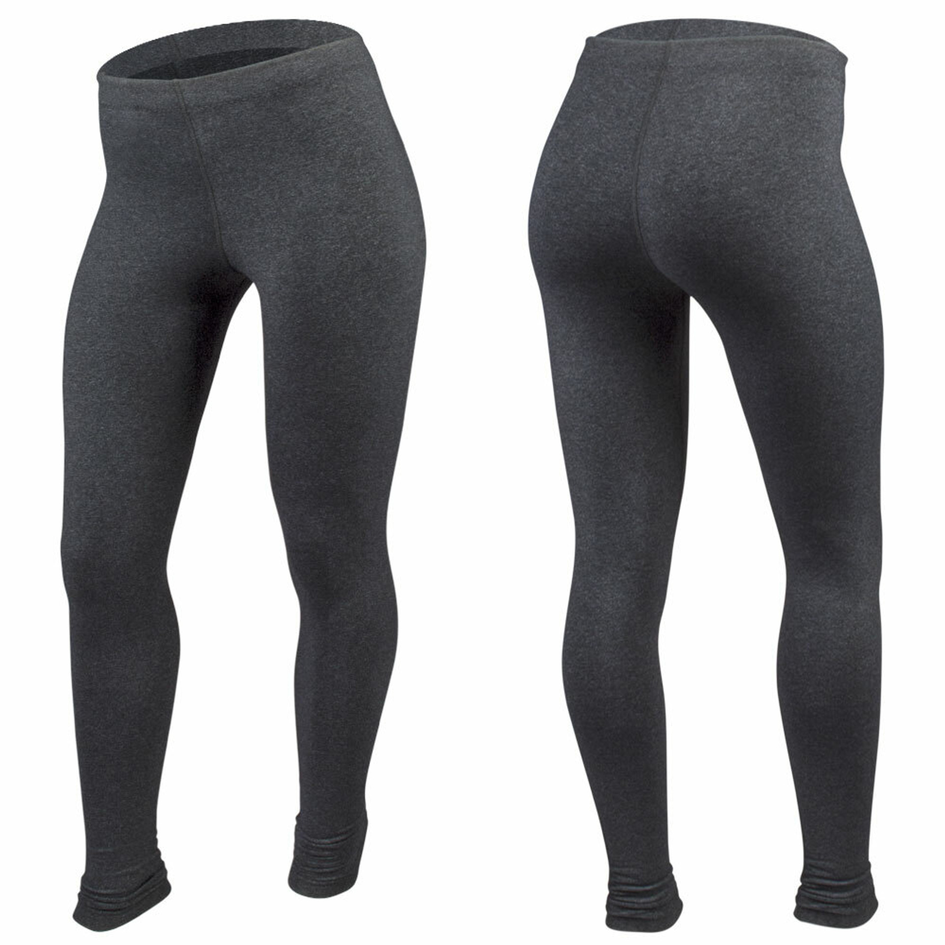 AKTES  Tuff Athletics Leggings Heather Gray Stripe Leggings Women's L