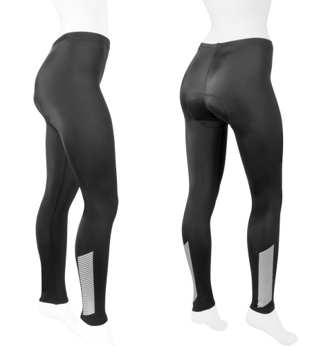 ladies padded cycling leggings