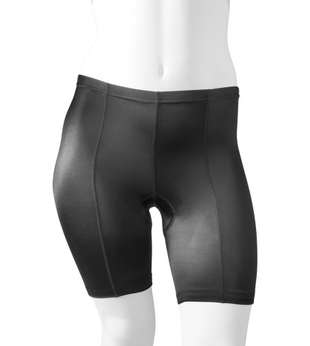 plus size black cycling shorts