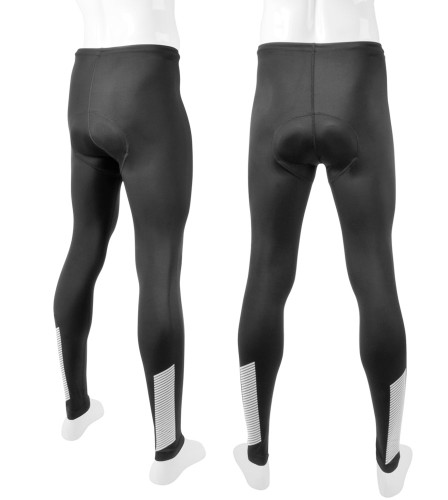 mens thermal padded cycling tights