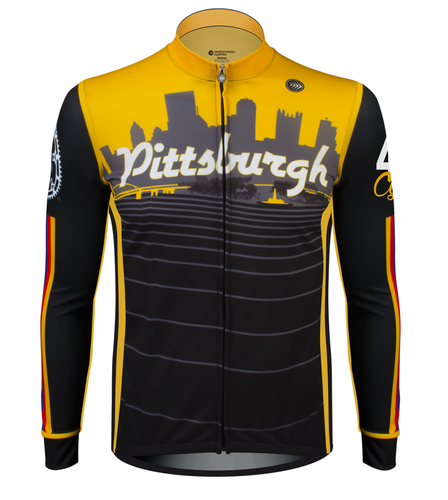 pittsburgh steelers cycling jersey