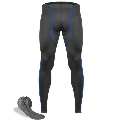Fdx Heatchaser Men's Compression Winter Cycling Tights Black, Red & Blue|  FDX Sports® - FDX Sports US