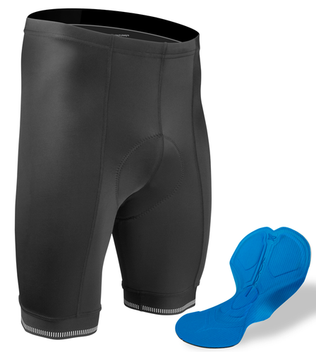 Men's Bike Underwear Shorts Gel Padded Widen Waistband U05