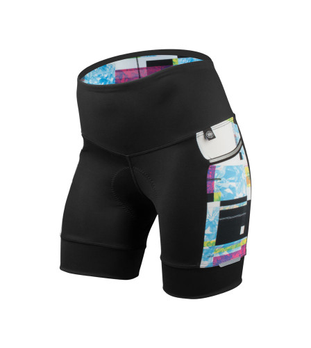 women's loose fit padded bike shorts