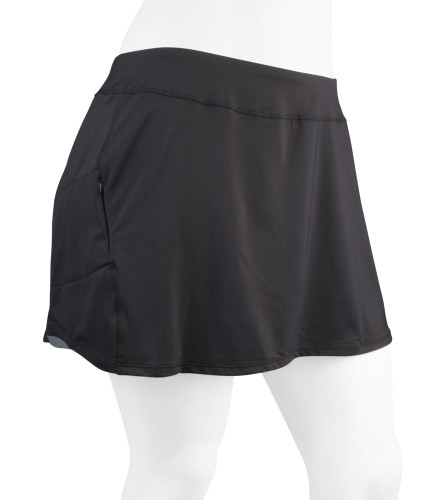 terry cycling skort