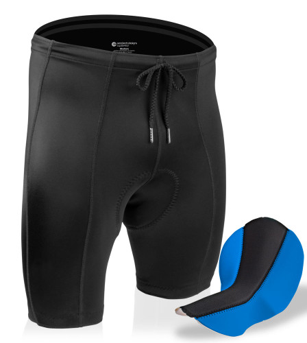 Ohuhu Men's 3D Padded Bicycle Cycling Underwear Shorts Cycling Shorts,  US:XL EU:2XL, Bike Shorts Underwear, Black : : Clothing, Shoes &  Accessories