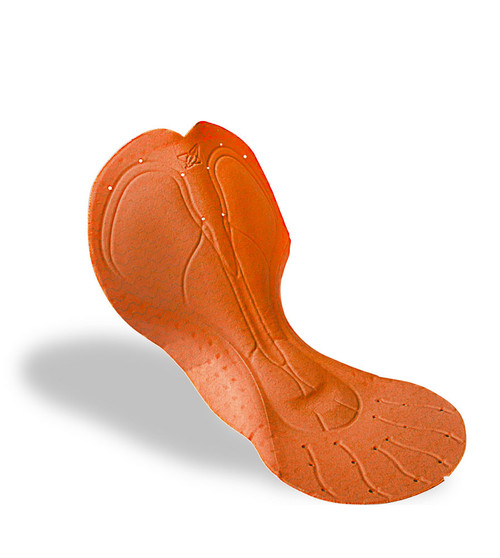 Orange Carbon Replacement Chamois Pad