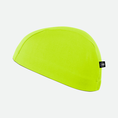 Safety Yellow Solid Color Cycling Skull Cap|safety yellow|primary