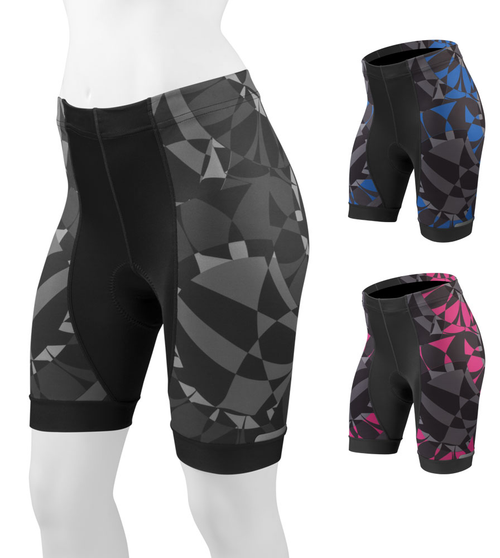bright coloured cycling shorts