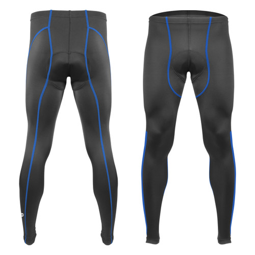 Men's Royal Blue Triumph Cycling Tight Full View