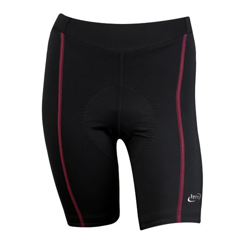 terry padded bike shorts