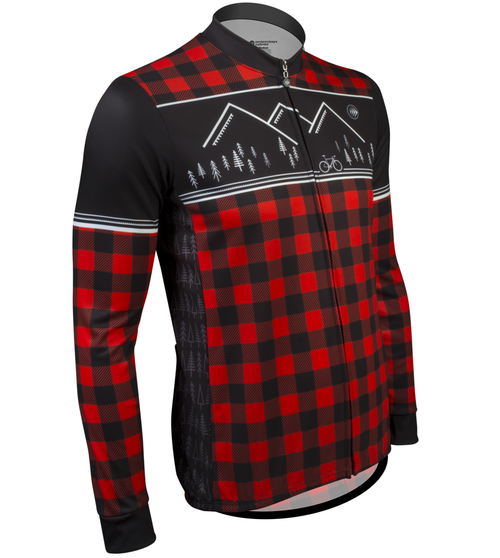 lumberjack cycling jersey