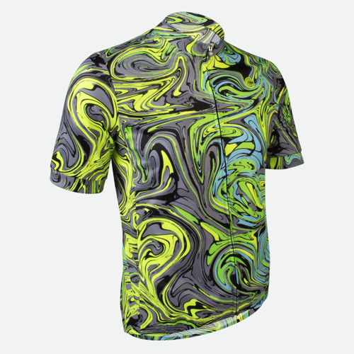 Men's Hydro Dip Hi-Viz Cycling Jersey
