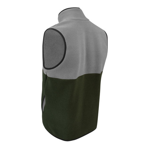 Men's PolarTec Recycled Brush Fleece Zip-Up Vest | Six Functional