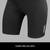 Women's 8 Inch Thrive Padded Cycling Shorts Silicone free grippers