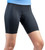 Women's Plus Size Pro Padded Cycling Short in Black Modeled