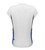 White and Blue Women's Luna Athletic Tee Back View