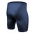 Men's USA Classic Navy Blue Compression Spandex Workout Shorts Back View
