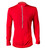 Aero Tech Wicking Long Sleeve Cycling Jersey|red|primary