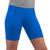 Women's Royal Blue USA Classic Padded Bike Shorts Front View