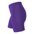 Women's Purple USA Classic Padded Bike Shorts Side View