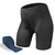 Women's Black USA Classic Padded Bike Shorts|black|primary