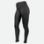 Women's Black Unpadded Spandex Tights Off Side View