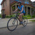 Women's Cycling Skort Padded Bike Skirt Black on cyclist