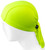 Safety Yellow Cycling Sun Protection Do-Rag Side View|safety yellow|primary