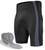 Men's Classic 2.0 Padded Bike Shorts Charcoal Off Front View with Classic Chamois Pad Shorts|charcoal|primary