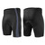 Men's Classic Padded Bike Shorts Charcoal Front and Back View