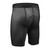 Men's Support Liner Short Black and Ruby Chamois Pad Off Back View