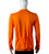 Orange Tall Men's Cycling Jersey Back View