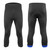 Victor Men's Padded Cycling Capri in Blue Front and Back View