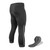Victor Men's Padded Cycling Black Capris|Black|primary