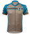 Teal Stripe Greater Allegheny Passage Cycling Jersey Front