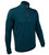 Men's Merino Wool Teal Long Sleeve Cycling Jersey Front View