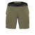 Short 8 Inch MTB PADDED Mountain Bike Shorts Beige Front View