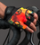 Aero Tech Peace Print Cycling Gloves Model View